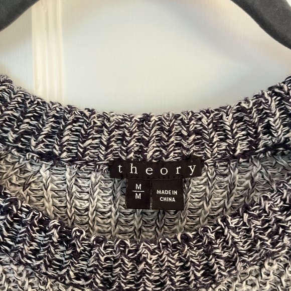 Theory Linen Brombly Knit Sweater - Picture 4 of 6